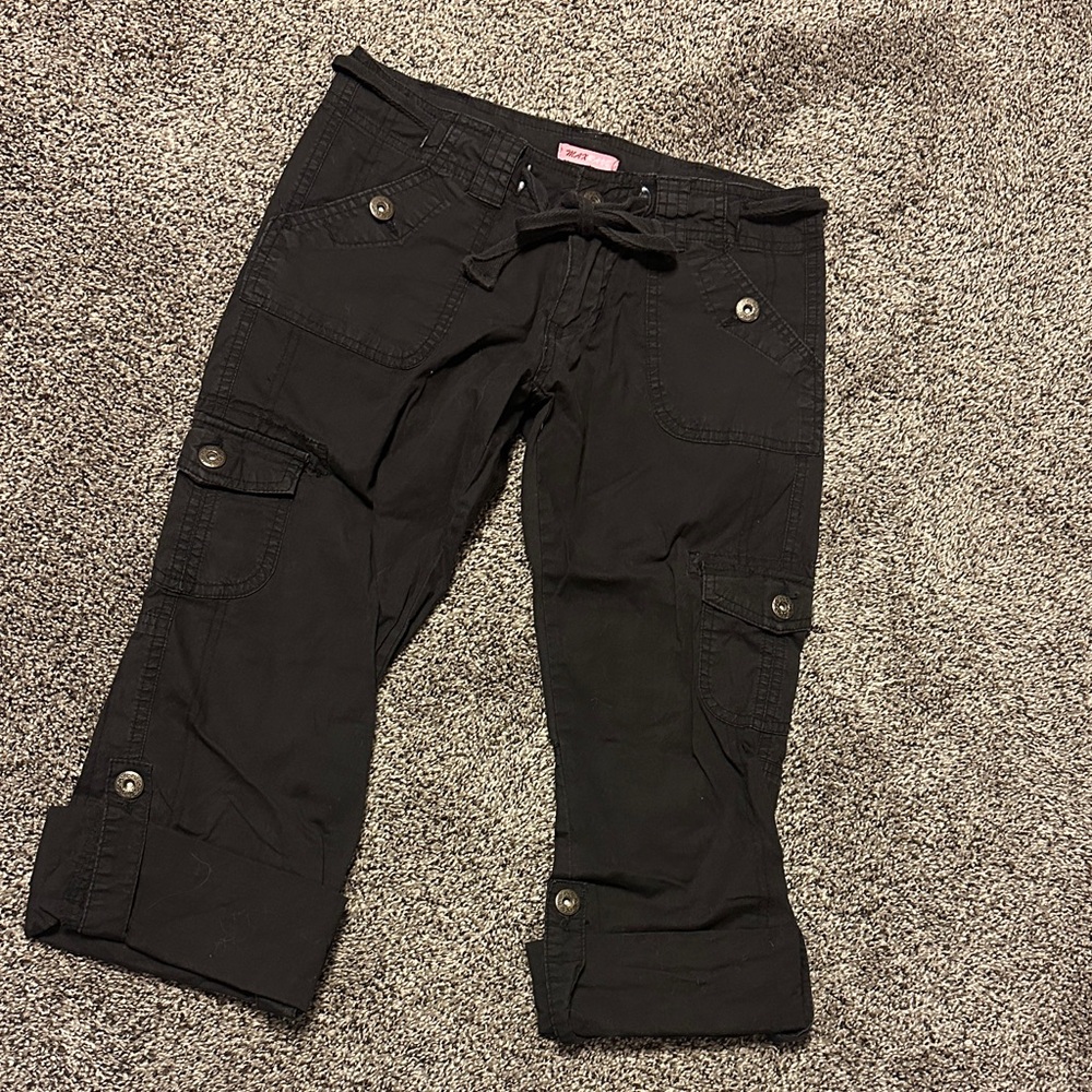 Max Rave vintage brown capri cargo pants